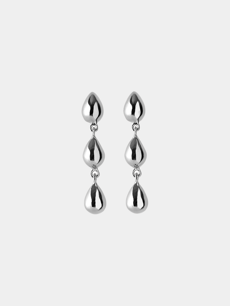 Pernille Corydon - Rain Earrings - Sølv el. Forgyldt