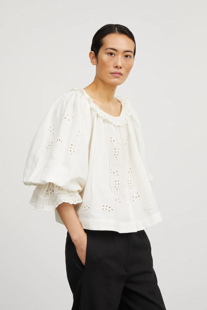 Skall Studio - Aliso Blouse - Off White