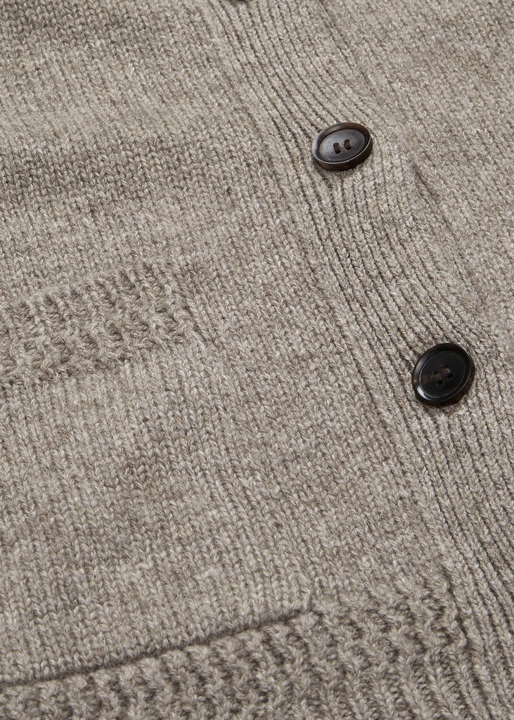 Aiayu - Cobe Wool Cardigan - Pure Soil