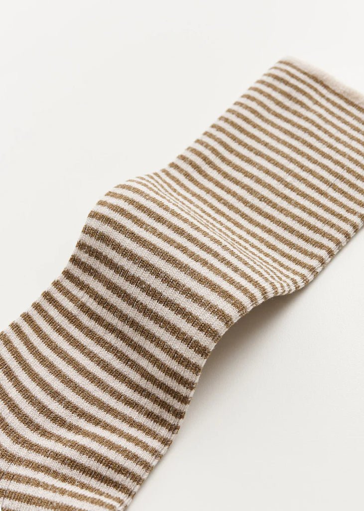 Aiayu - Cotton Stripe Socks