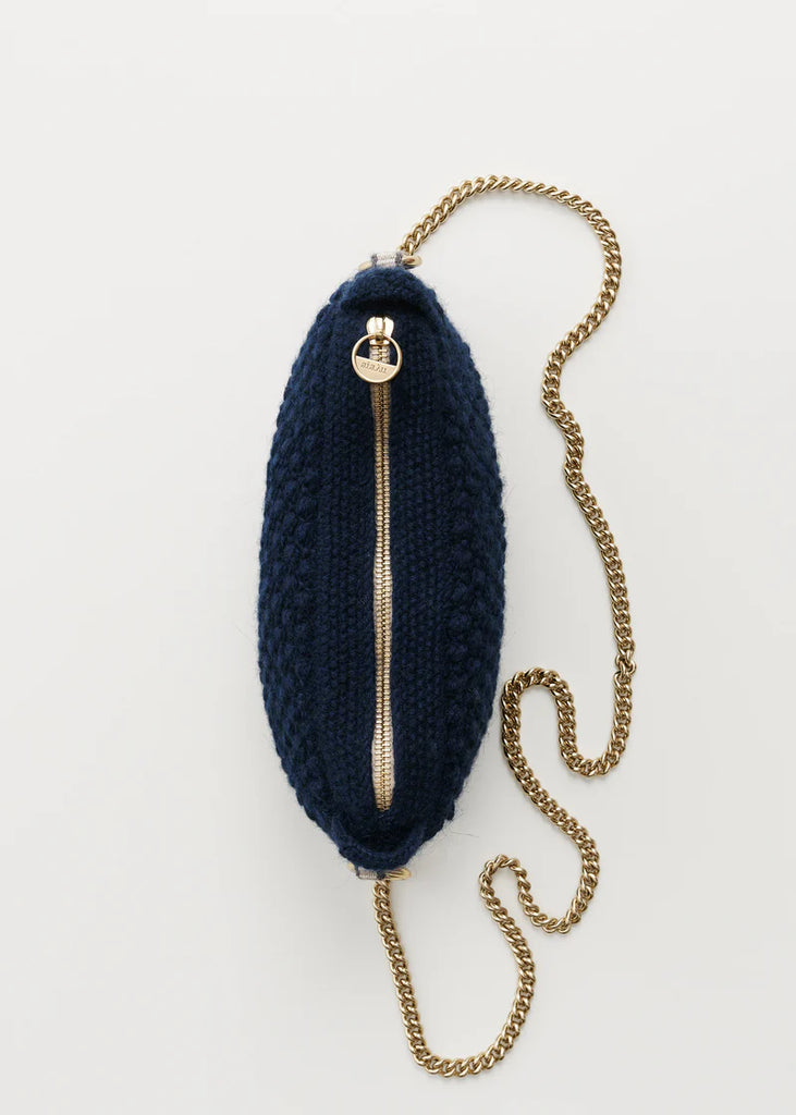 Aiayu - Helen Chain Classic Bag - Navy