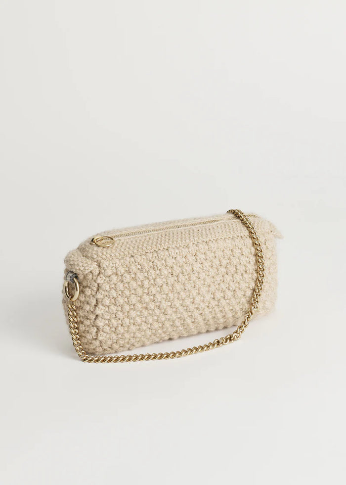 Aiayu - Helen Chain Classic Bag - Wheat