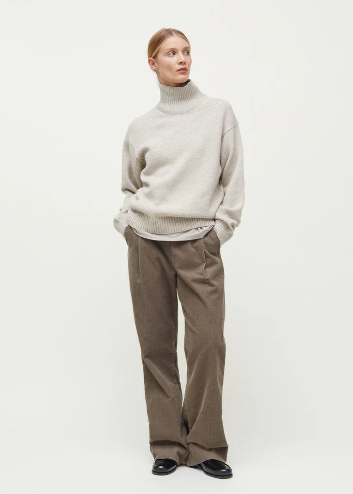 Aiayu - Highland Sanna Wool Sweater - Pure Natural