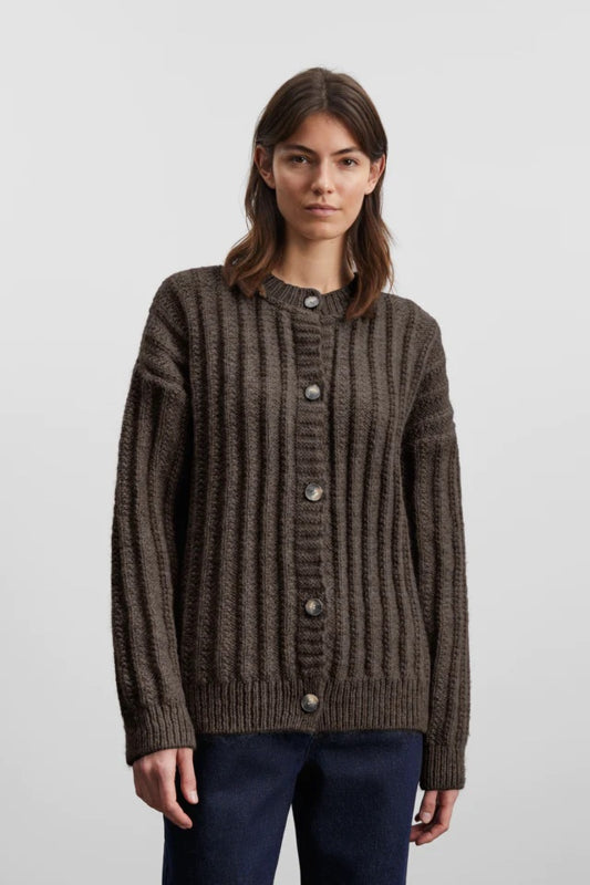 Skall Studio - Elm cardigan - brun