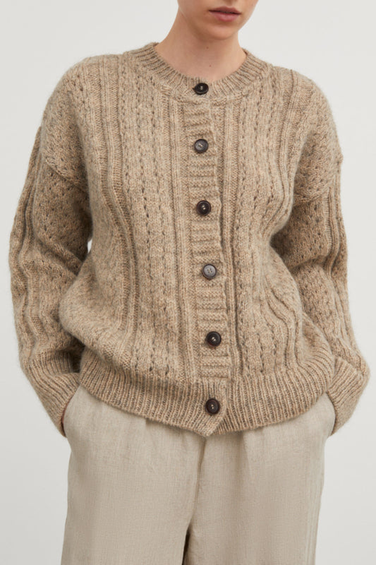 Skall Studio - Dagmar Cardigan - Light Camel