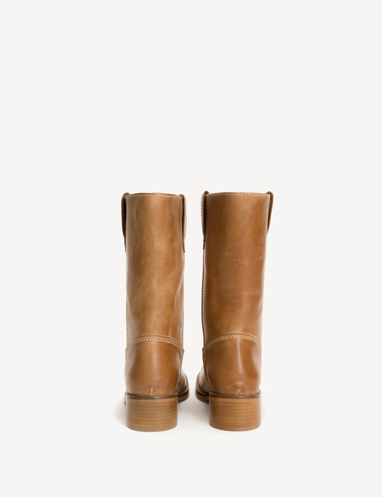 Dico - Julia Gaucho Boot - Dark Tan