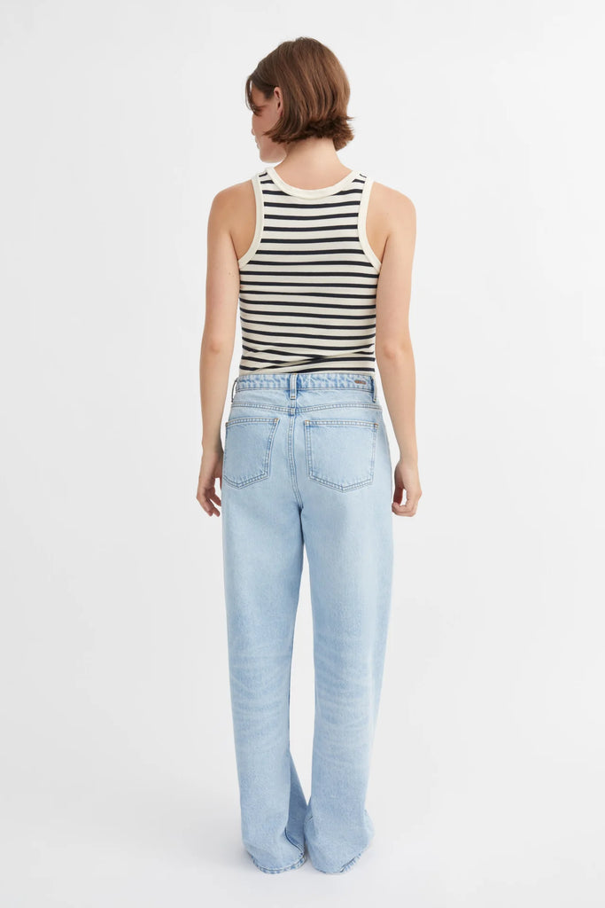 Skall Studio - Loui Tank Top - Dark Navy/White Stripe