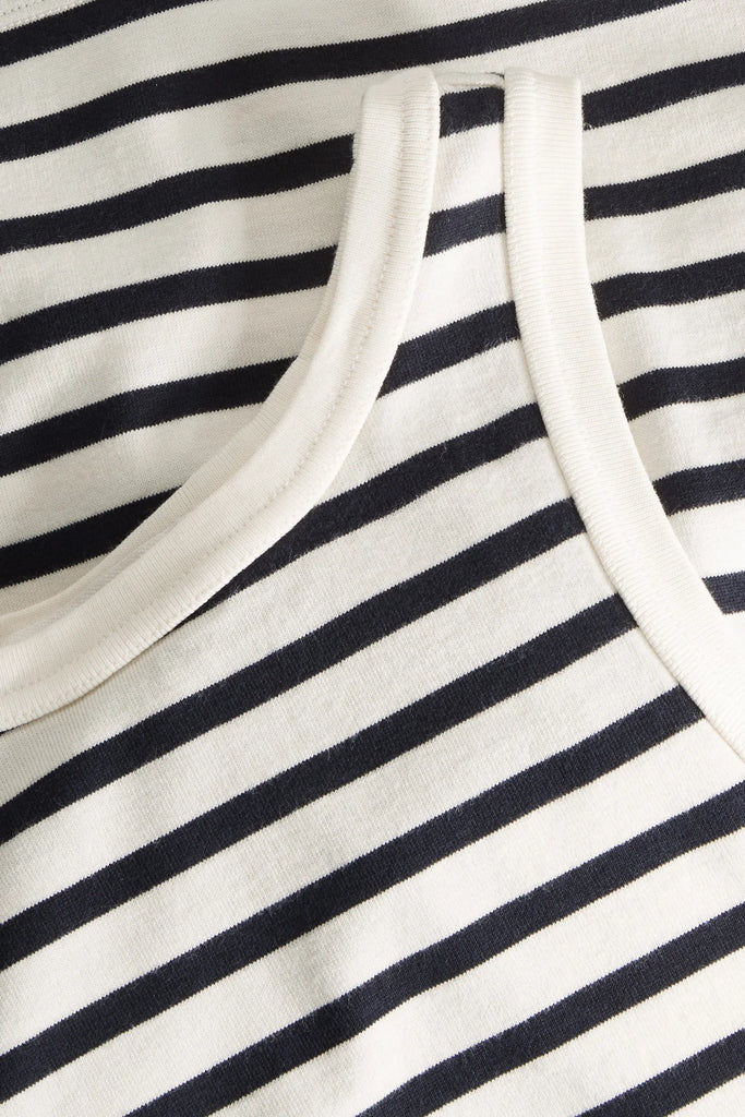 Skall Studio - Loui Tank Top - Dark Navy/White Stripe