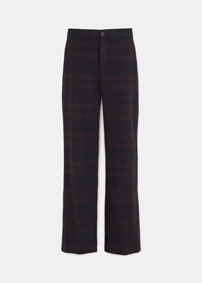 Aiayu - Milo Pant Check - Mix Navy