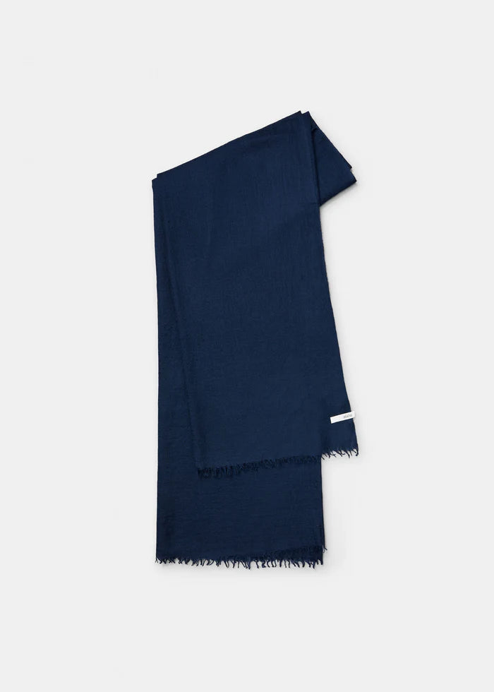 Aiayu - Poon Cashmere Scarf - Navy