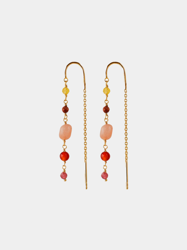 Pernille Corydon - Golden Fields Earrings - Forgyldt