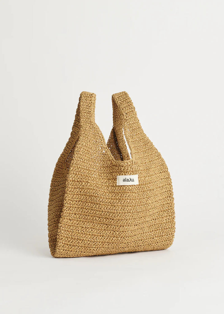 Aiayu - Sophia Straw Bag Small - Pure Natural