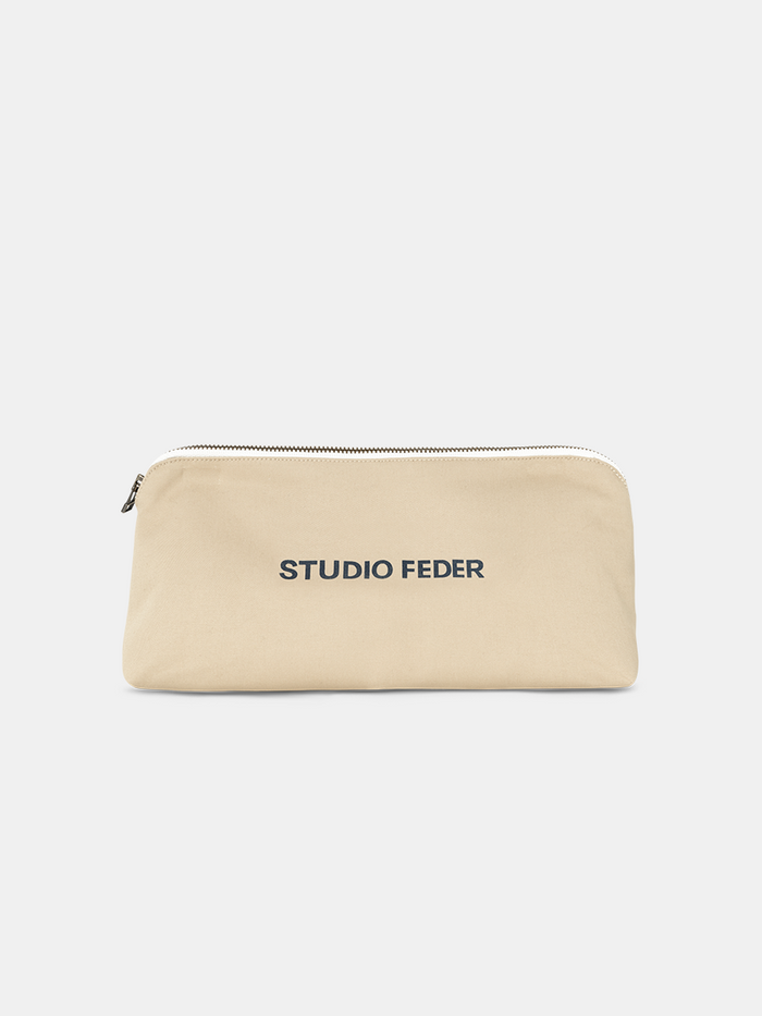 Studio Feder - Celia Mini Toiletry Bag - Beige