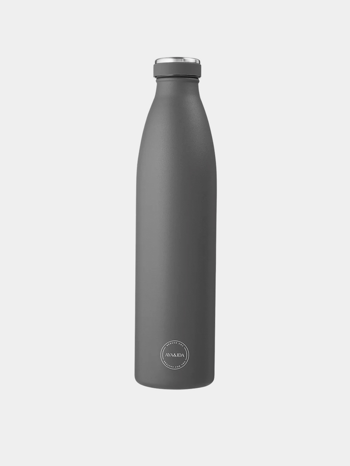 Aya&Ida - Drikkeflaske - Dark Grey - 1000 ml