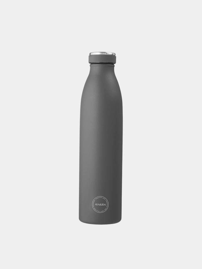 Aya&Ida - Drikkeflaske - Dark Grey - 750 ml