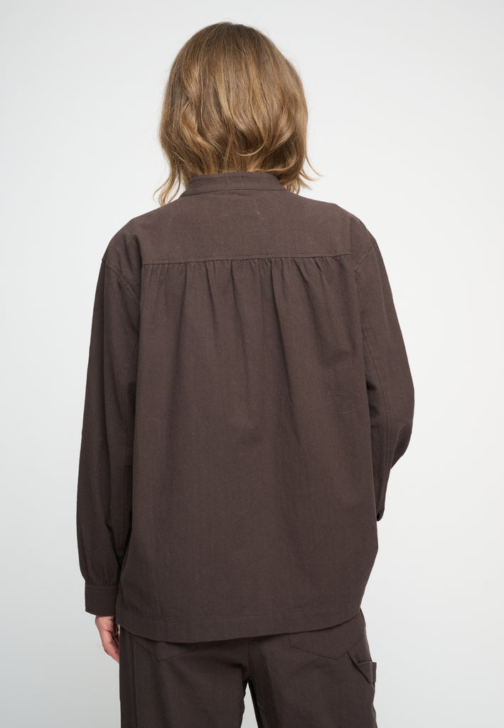 Moshi Moshi Mind - Tales Shirt Crepe - Chocolate